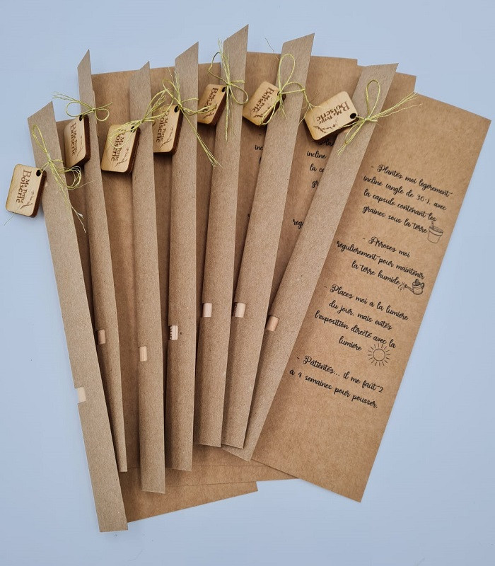 Crayon de papier à planter personnalisable