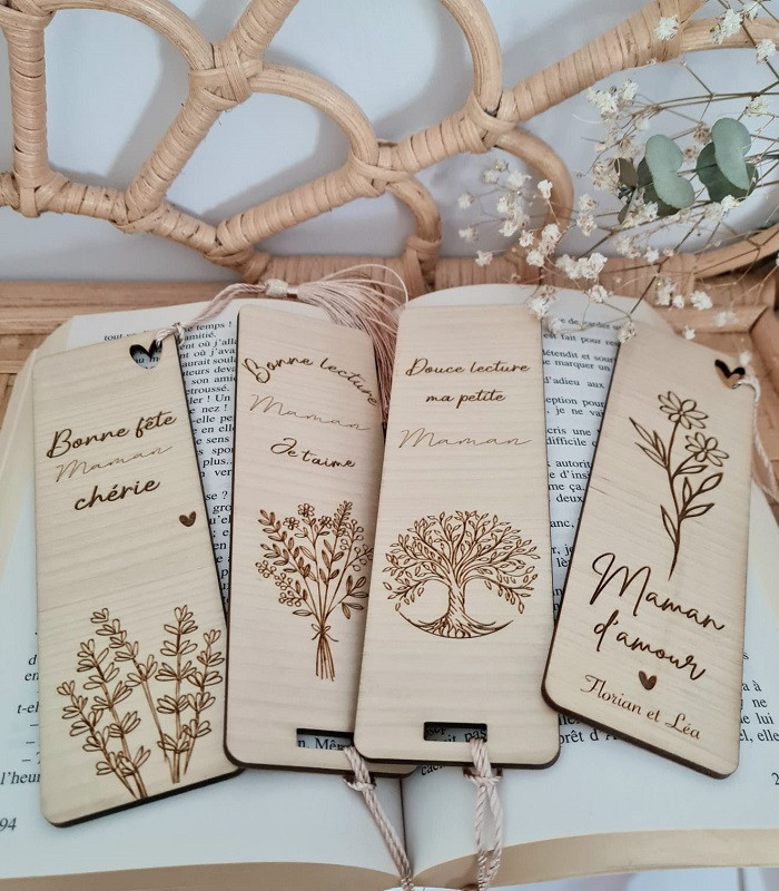 Marque pages personnalisables