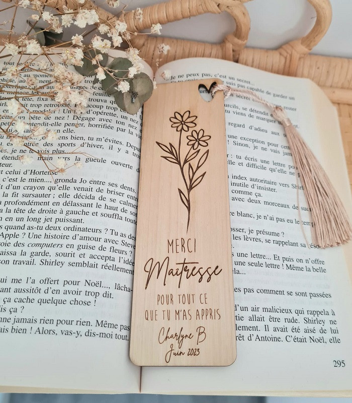 Marque pages personnalisables