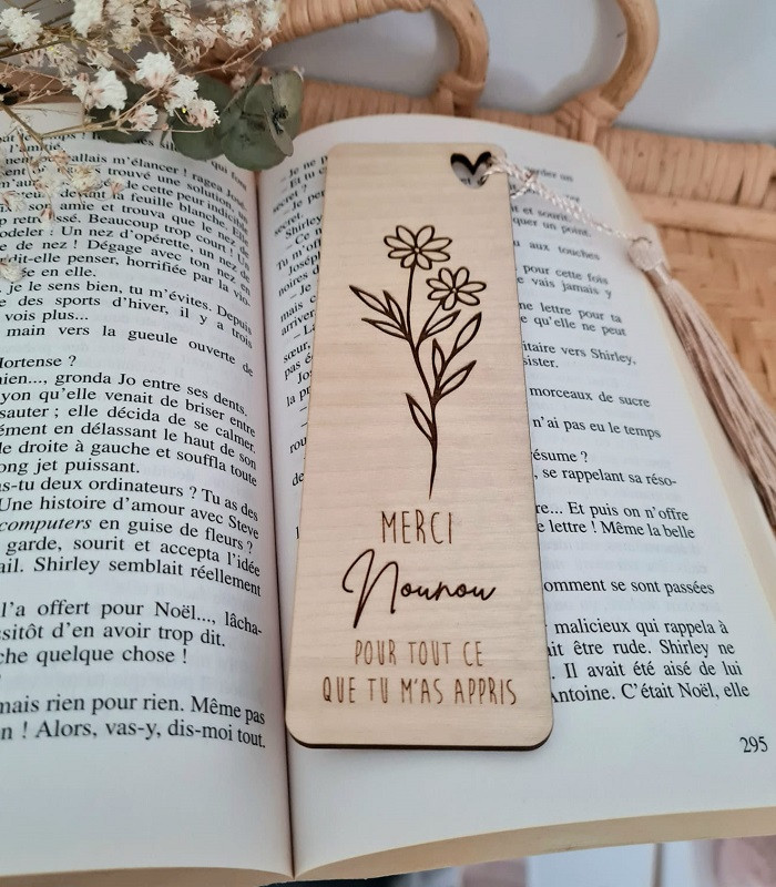 Marque pages personnalisables