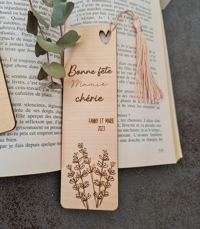 Marque pages personnalisables