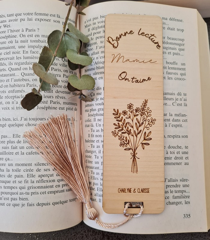 Marque pages personnalisables