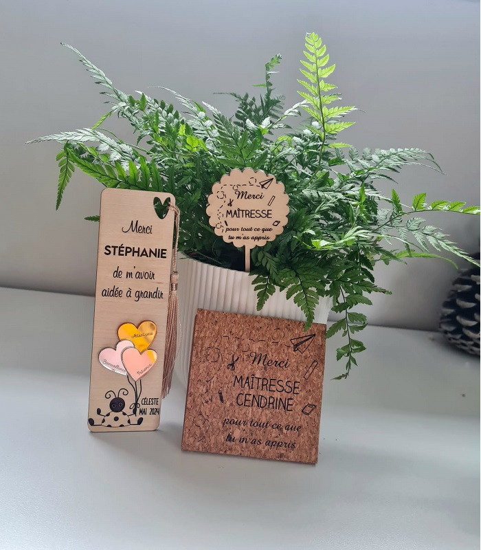 Pic à Planter personnalisé pour Fleur