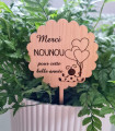 Pic à Planter personnalisé pour Fleur