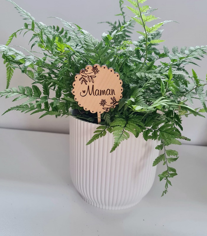 Pic à Planter personnalisé pour Fleur