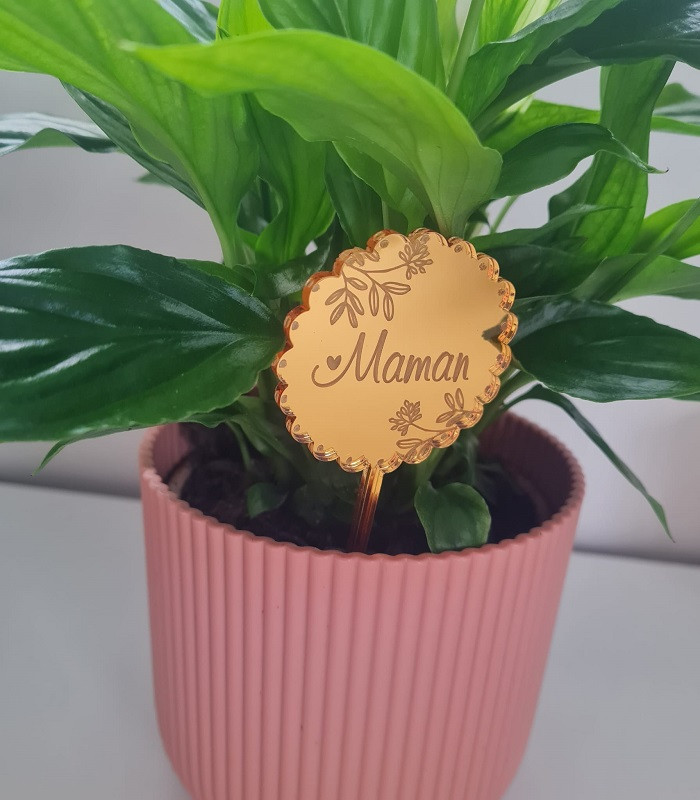 Pic à Planter personnalisé pour Fleur