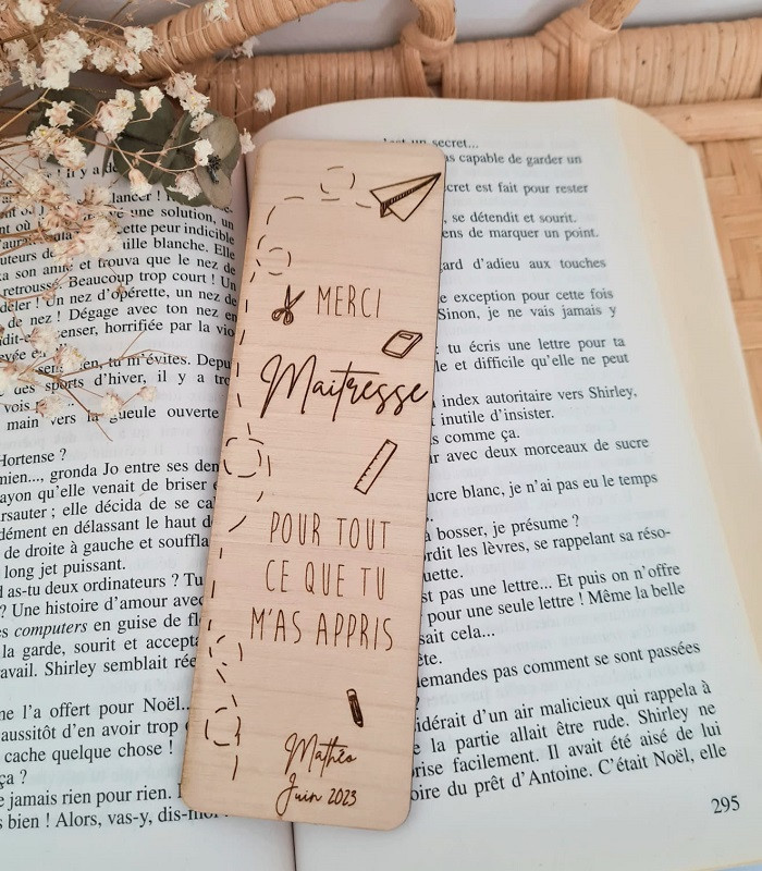 Marque pages personnalisables Maître(sse), nounous, Atsem...