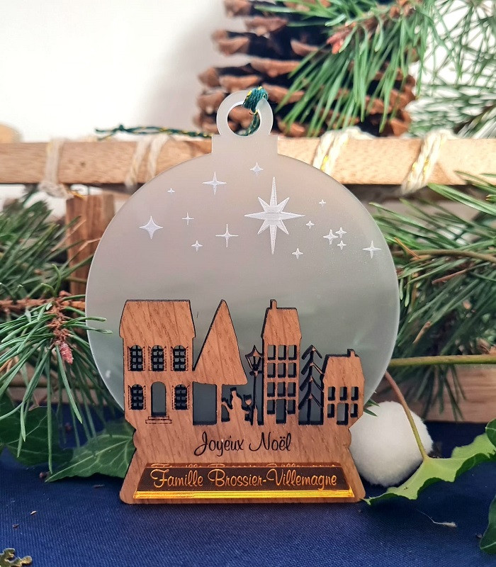 Boule de Noël "boule à neige"