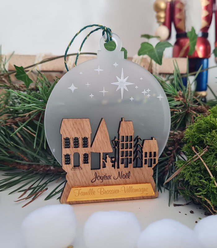 Boule de Noël "boule à neige"
