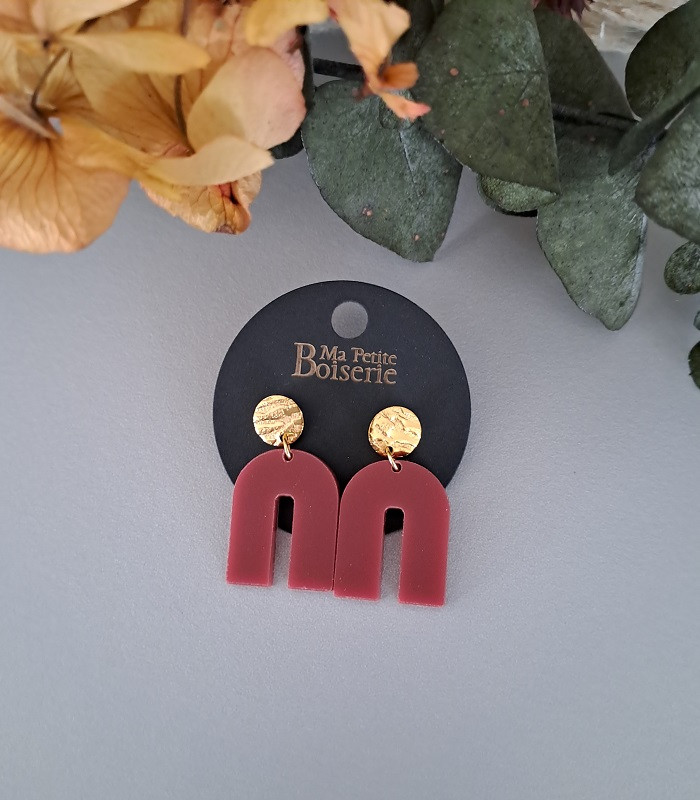 Boucles d'oreilles Huguette