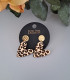 Boucles d'oreilles en bois