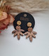 Boucles d'oreilles Claudie