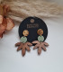 Boucles d'oreilles Claudie