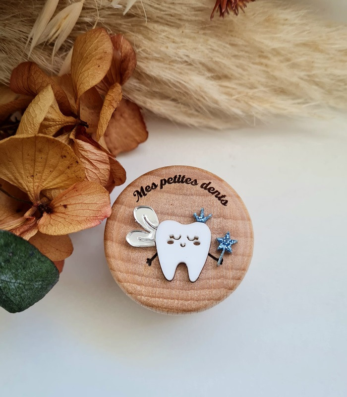 Boîte à dent de lait personnalisable - fée