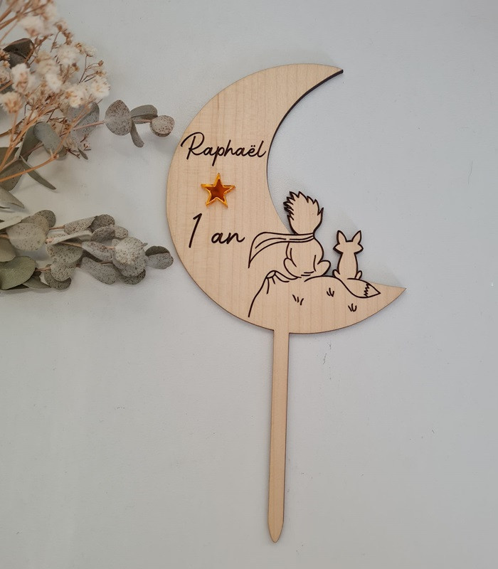 Cake Topper anniversaire Petit Prince