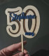 Cake Topper anniversaire chiffre