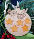 Boule de Noël Personnalisée "Etoiles" familiales