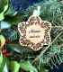 Boule de Noël "Houx"