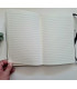 Carnet de Recettes A5 Personnalisé - Cuir PU Noir Etoile