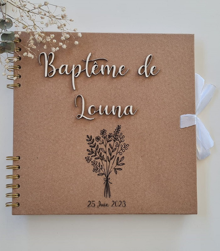 Album/Livre d'or personnalisé