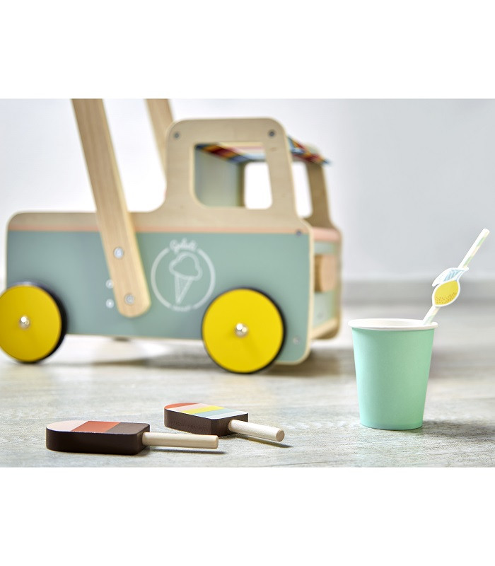 Chariot de Marche Marchand de Glaces