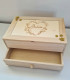 Boîte à bijoux en bois