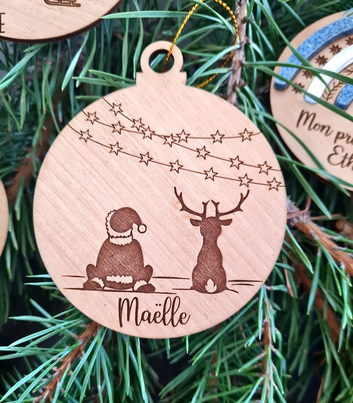 Boule de Noël "Père Noël"
