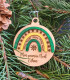 Boule de Noël "Arc-en-ciel"
