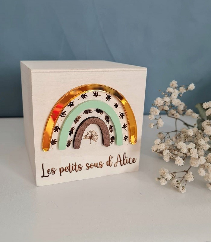 Tirelire enfant Feuille