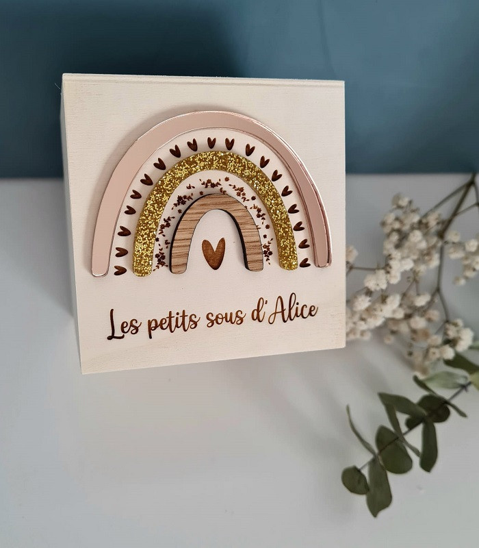 Tirelire enfant Cœur