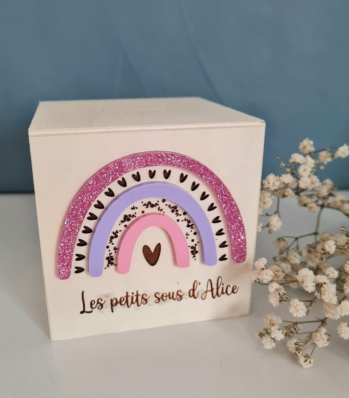 Tirelire enfant Cœur
