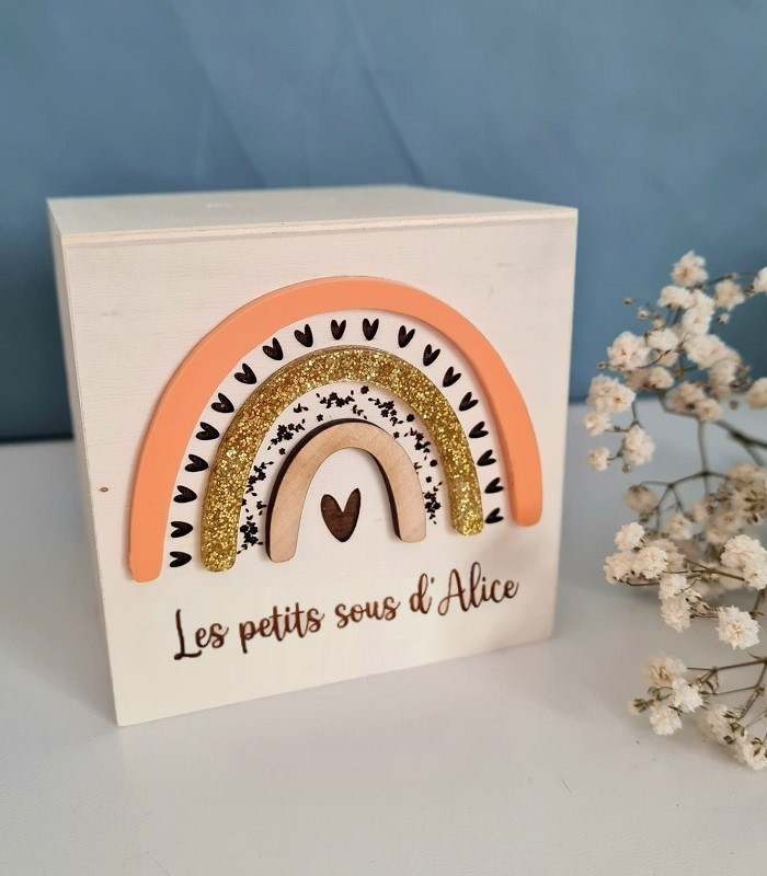 Tirelire enfant Cœur
