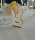 Marque place personnalisé Lapin